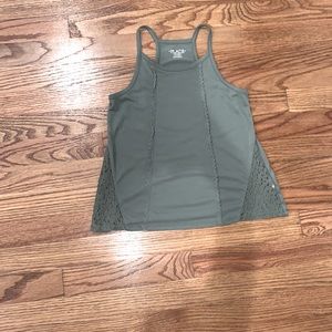 nice green tank top size (7-8)